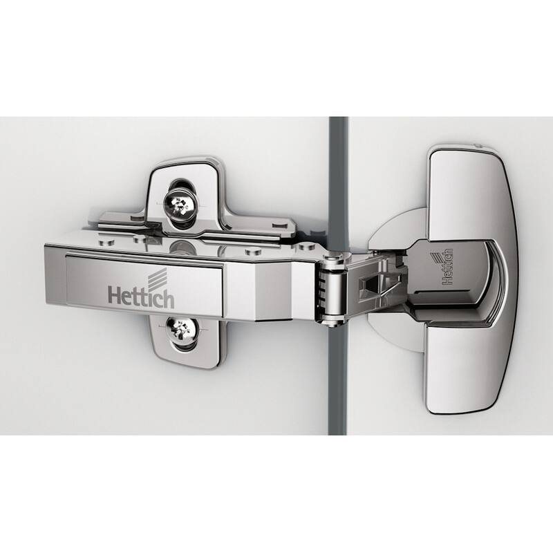 Hettich HT9073628 Sensys 1/8" Inset Concealed Euro Cabinet Door Hinge - Zinc