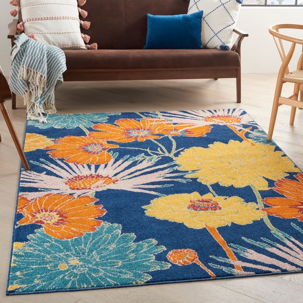 Nourison Allur Botanical Floral Area Rug