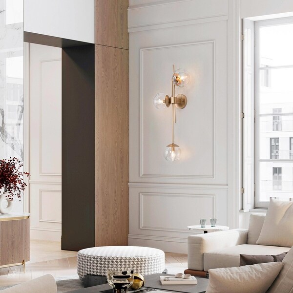 Gold sconces for living room top
