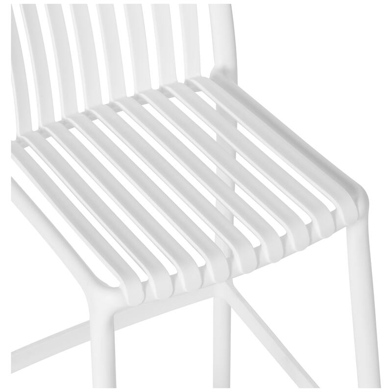 Frond and Form 29.5 Inch Outdoor Bar Stool (Set of 2)