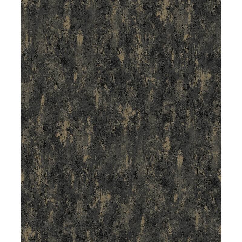 A-Street Prints Diorite Black Splatter Wallpaper