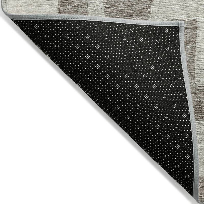 Machine Washable Indoor/ Outdoor Chantille Geo Contemporary Rug