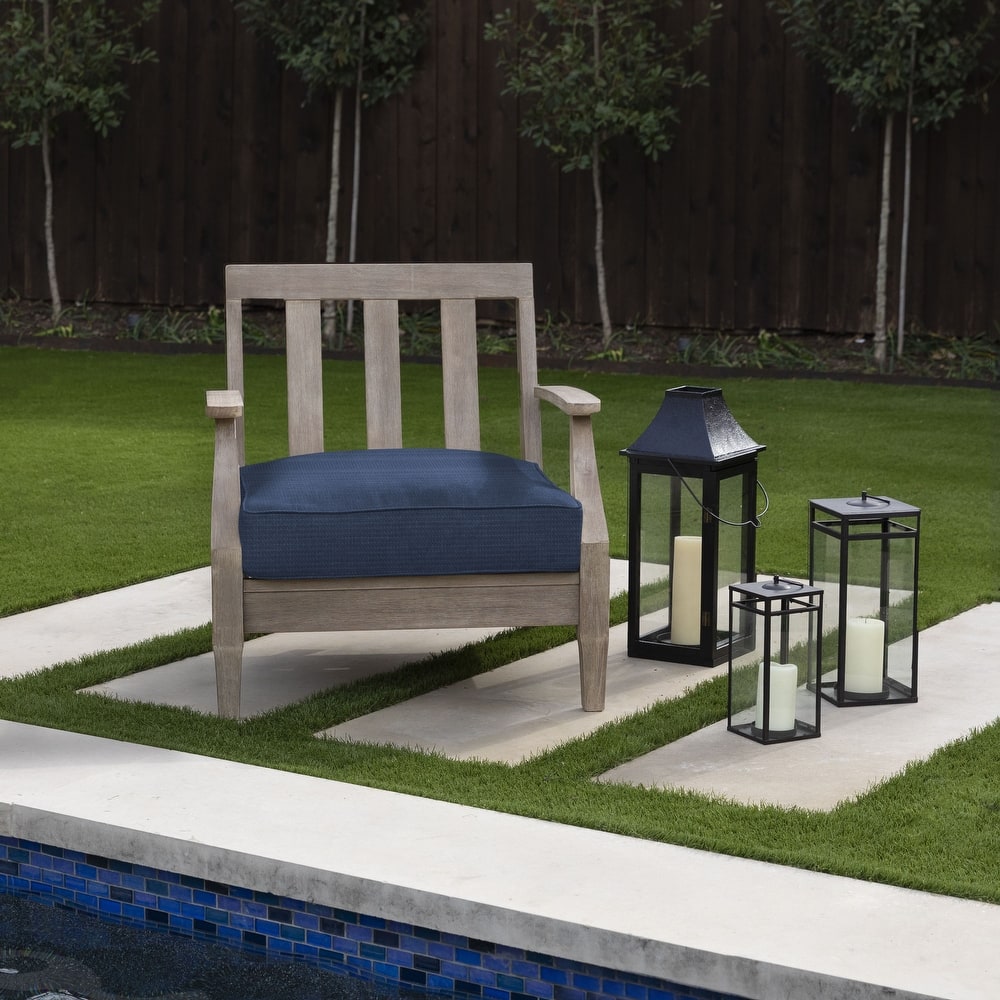 Sorra Home Outdura Solid Indoor/Outdoor Corded Deep Seating Cushion