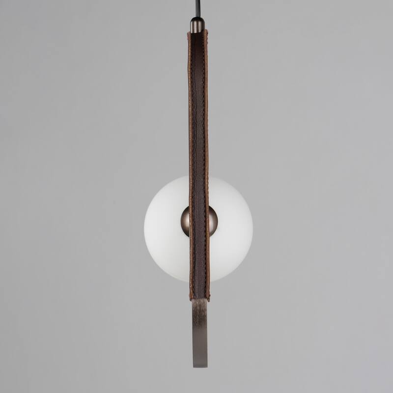 Studio M SM24602 Stitched 9" Wide LED Mini Pendant by Nina Magon