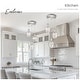 preview thumbnail 17 of 18, Modern 3-Light Kitchen Island Chandelier