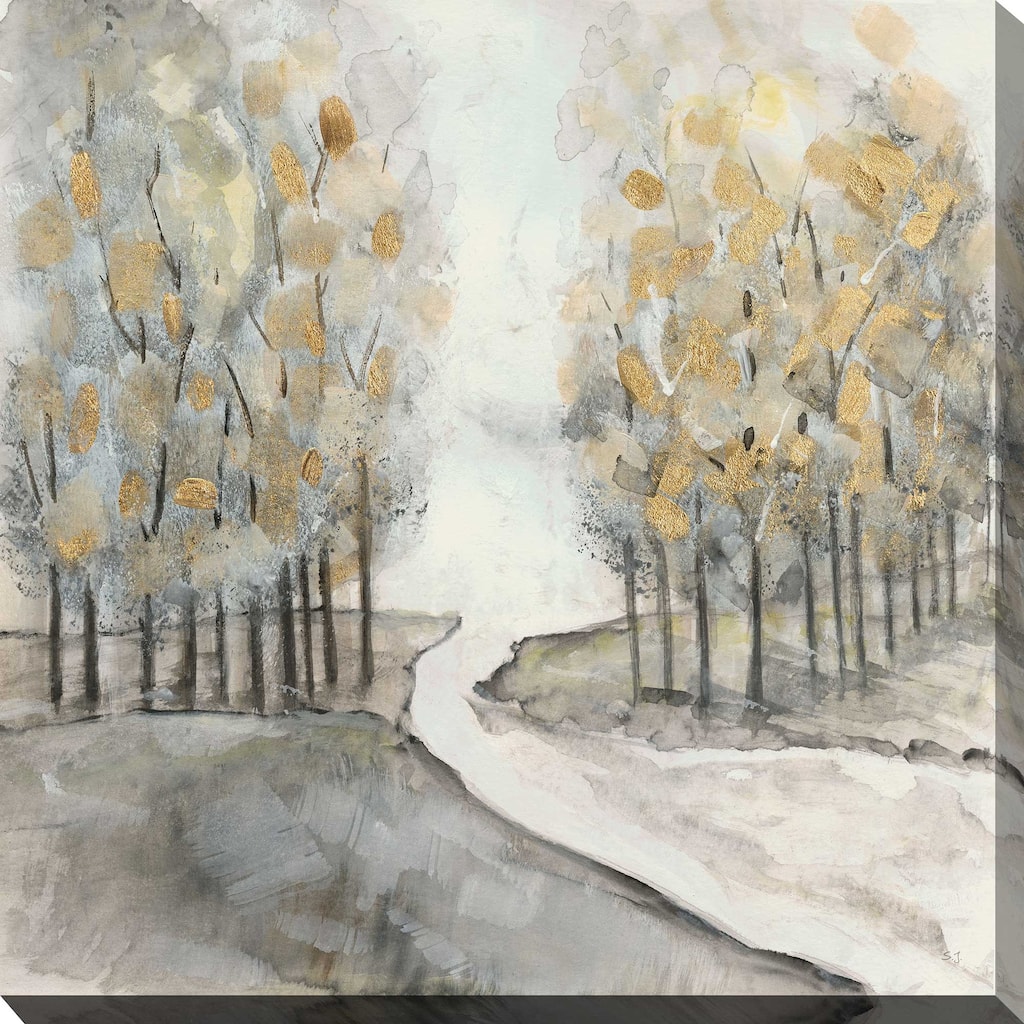 "Golden Grove (Square)" by Susan Jill Print on Canvas