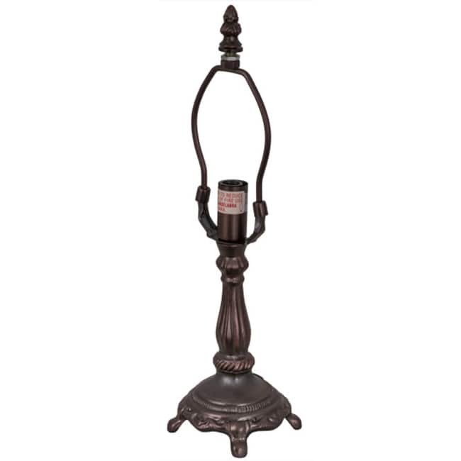 Meyda Tiffany 157987 Footed 9" Tall Lamp Base