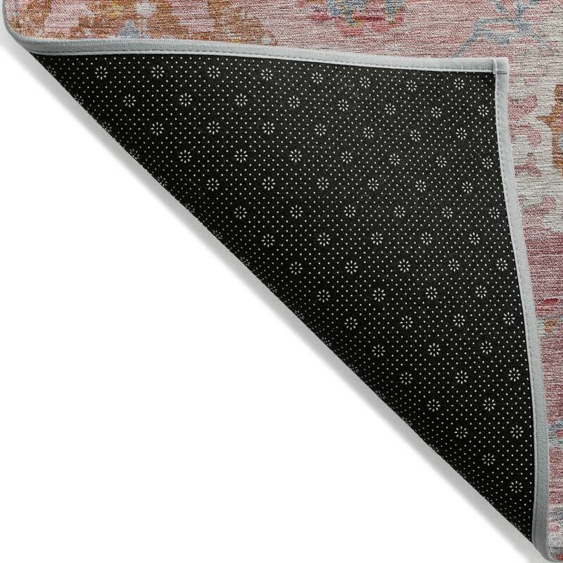 HomeRoots Floral Traditional Rectangle Outdoor Rug