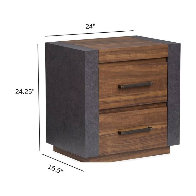 Magnussen Home Jensen Tavern Brown Drawer Nightstand