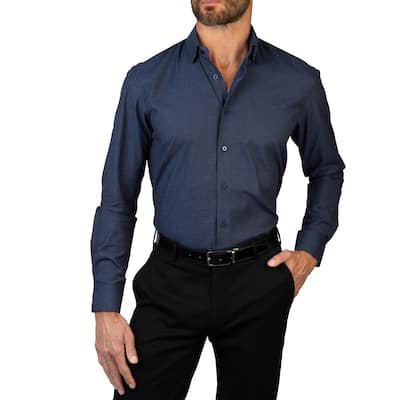 Vince Camuto Men's Diamond Print Dress Shirt