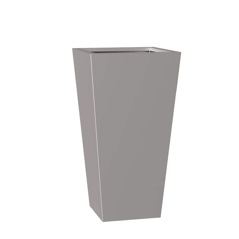 Dovelina Modern Tapered Metal Planter - Elevate Your Space, Indoors & Outdoors