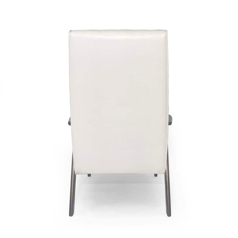Hoye Mid-century Modern Accent Chair by Christopher Knight Home - 25.75" W x 31.50" D x 39.00" H