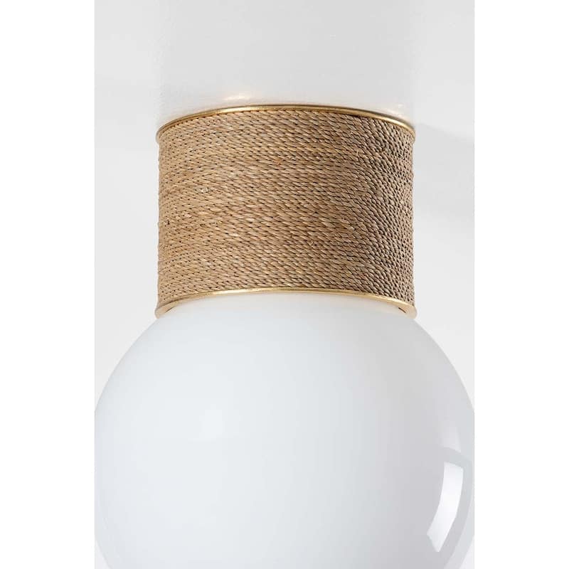 Hudson Valley Lighting 4401 Ardsley 11" Wide Flush Mount Globe Ceiling