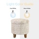 preview thumbnail 2 of 110, Carson Carrington Hare Button-tufted Round Storage Ottoman