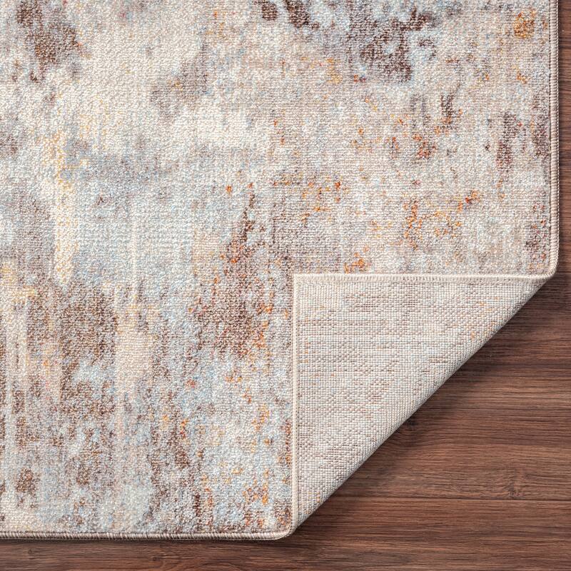 Earth/Sky Abstract Area Rug