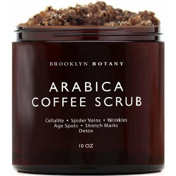 Shop Brooklyn Botany Arabica Coffee Body Scrub Face Scrub Best Anti Cellulite Stretch Mark Treatment 10 Oz Arabic Coffee Overstock 31939482