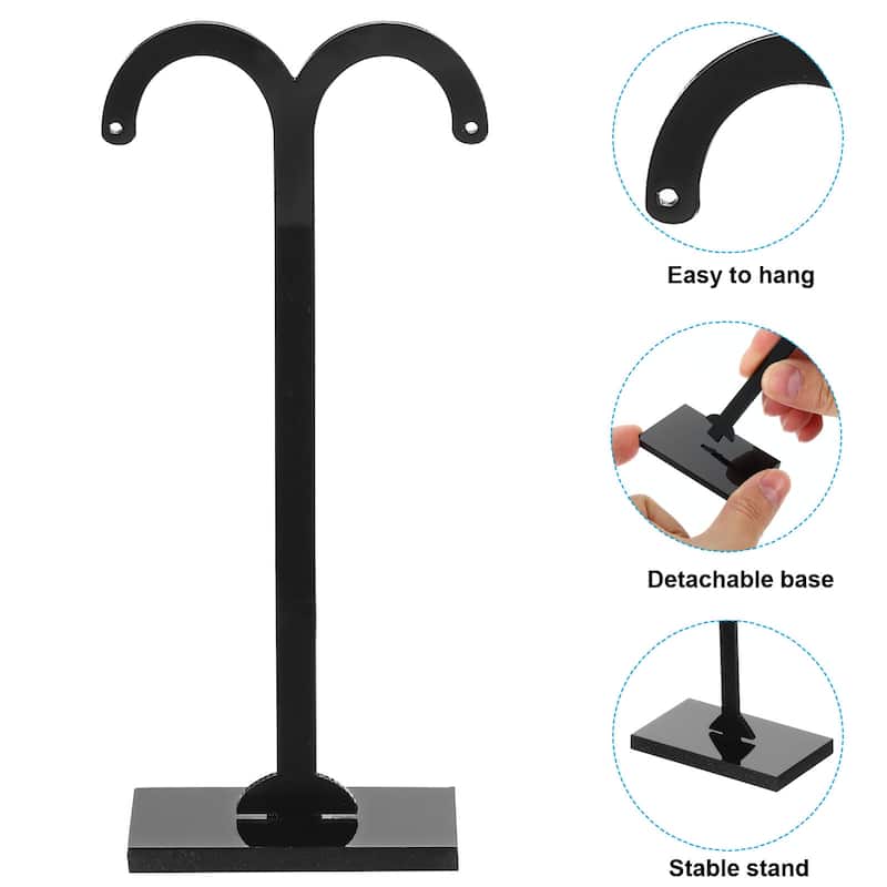 Earring Display Stand,6pcs Acrylic Earring Holder Earring Stands