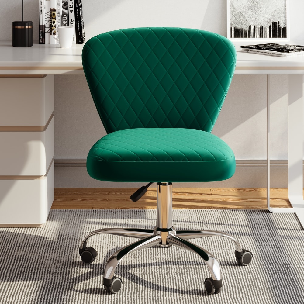 Hunter green office chair top