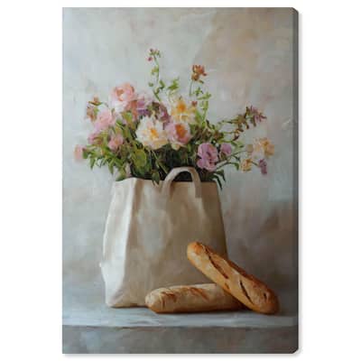 Chic Carryall II Canvas by Art Remedy, Gallery Wrapped