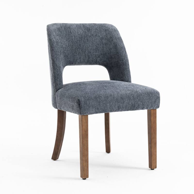 Wooden Dining Chairs Set of 2/4/6,Modern Fabric Upholstered Dining Room Chair Kitchen Chairs