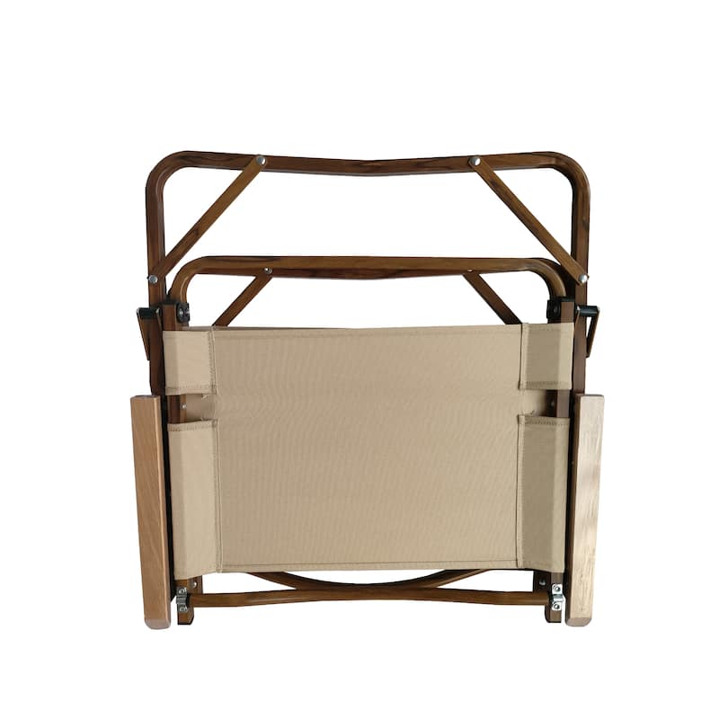 Comfy Foldable Aluminum Portable Chair with Armrests