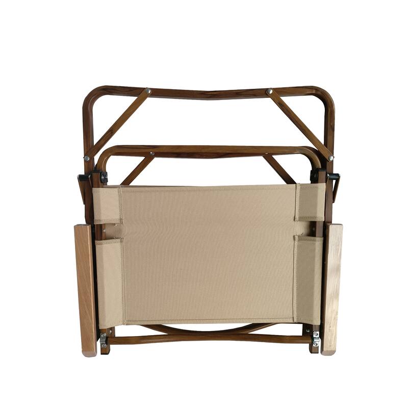 Foldable and Portable Chair with Armrests Aluminium Frame, Travel Kermit Chair Easy to Fold and Carry, Set of 4 for children