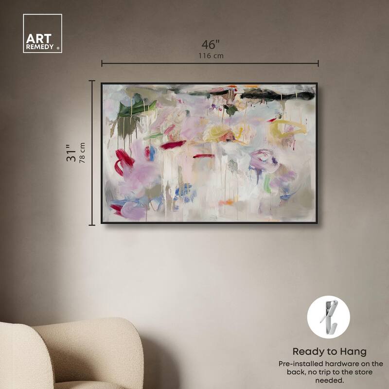 Lilac Haze Canvas by Art Remedy