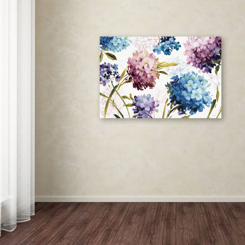 Lisa Audit 'Spring Nectar I - Laurie' Canvas Art