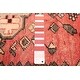 preview thumbnail 7 of 7, ECARPETGALLERY Hand-knotted Antalya Vintage Light Red Wool Rug - 4'8 x 9'3