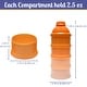 preview thumbnail 4 of 6, Mommy's Helper Costal Collection Pak N' Stak: Formula Dispenser and Snack Container