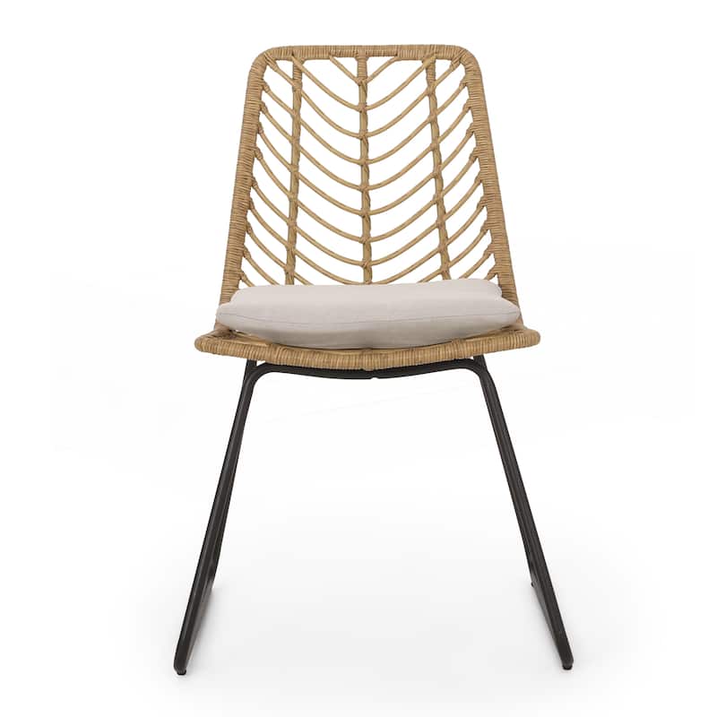 2PCS Dining chair with 2 Cushions