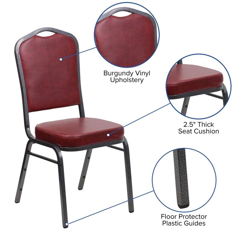 Crown Back Stacking Banquet Chair