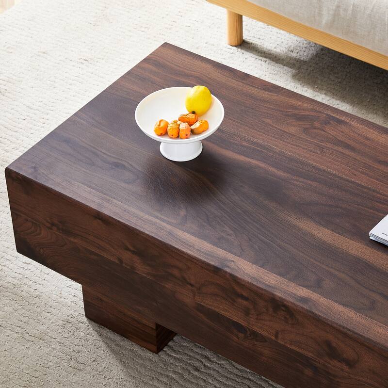 Modern Simple Texture Sticker MDF Coffee Table
