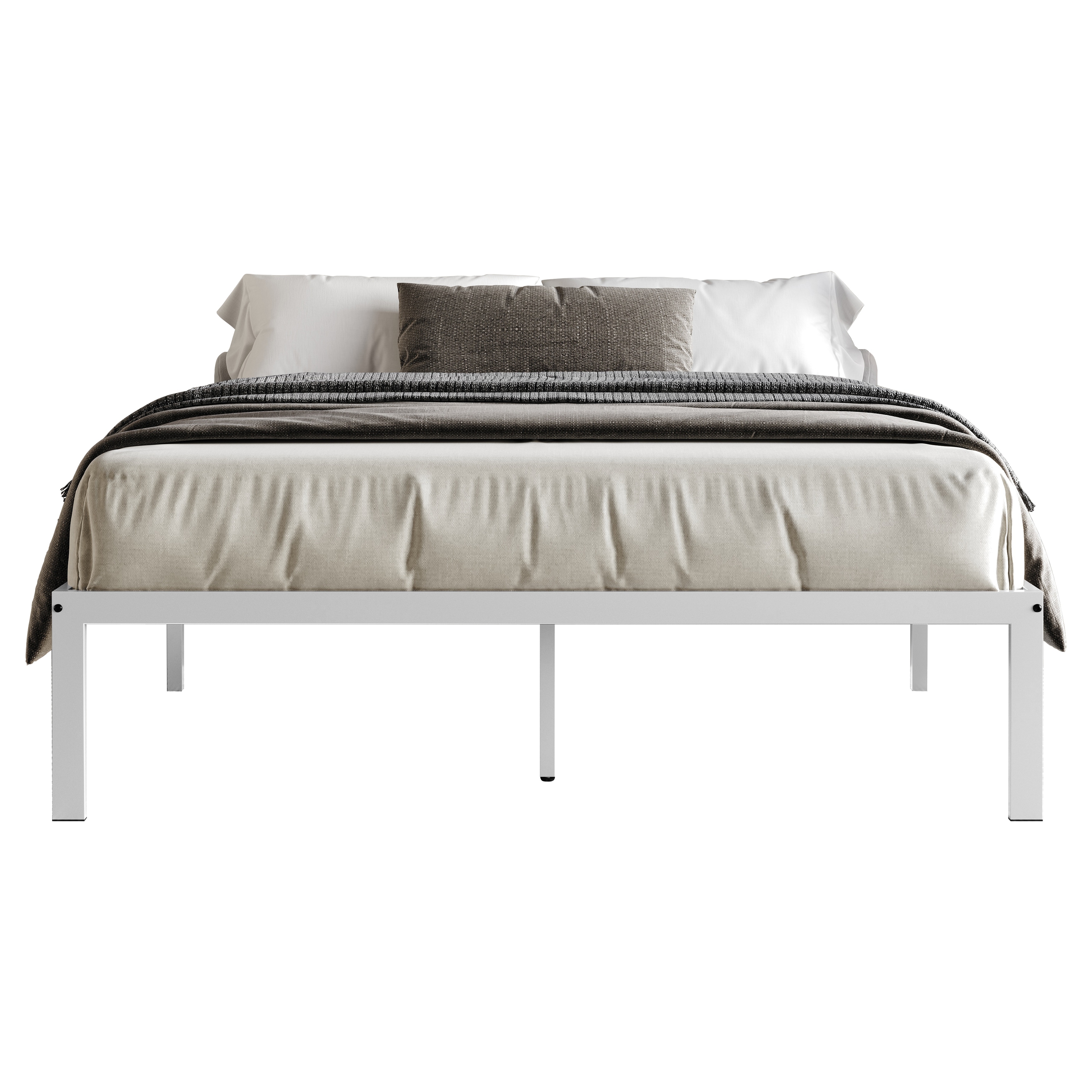 CraftPorch Minimalist Metal Platform Bed