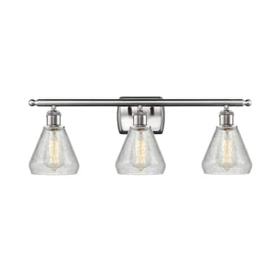 Innovations Lighting Conesus 3 Light 26" Wide Bathroom Vanity Light
