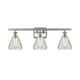 Option Brushed Satin Nickel / Clear Crackle