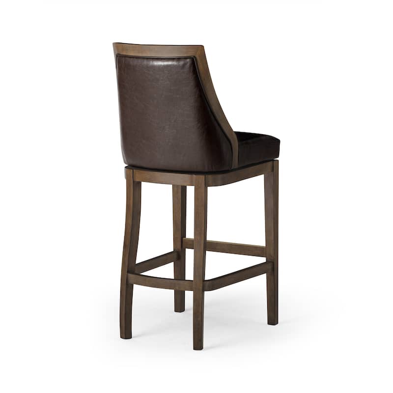 Maven Lane Vienna Swivel Kitchen Stool