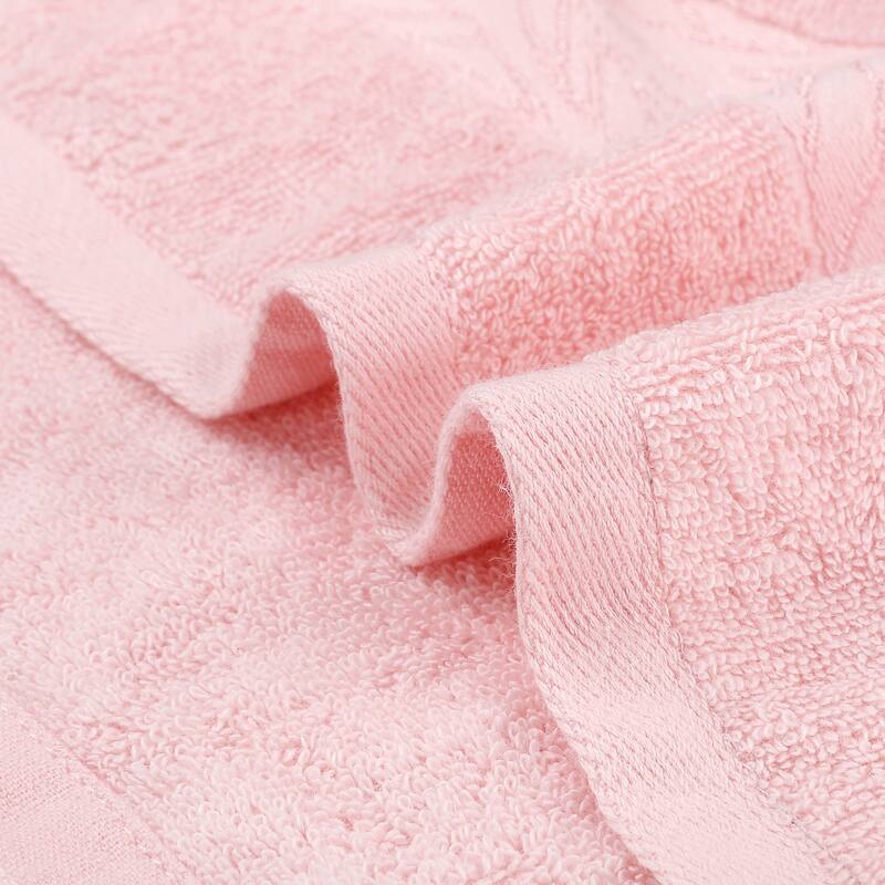 Cotton Bath Washcloths 6 Pack, Solid Breathable Face Towels, Multi-Purpose Wash Cloths for Bathroom 13" x 13"