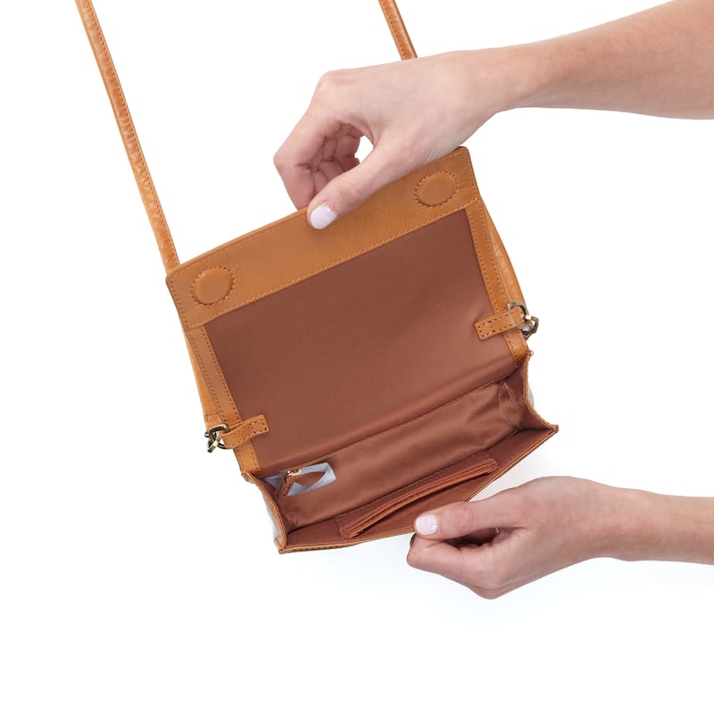 HOBO Jill Convertible Leather Crossbdody Bag