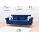 preview thumbnail 3 of 78, Legend Furniture Covertible Velvet Sofa Bed Sleeper
