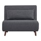 preview thumbnail 80 of 150, Tustin Upholstered Convertible Lounge/ Sleeper Chair