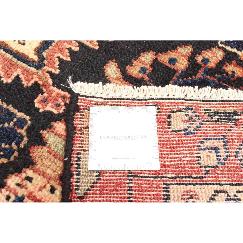 ECARPETGALLERY Hand-knotted Anadol Dark Brown Wool Rug - 3'11 x 6'7