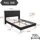 preview thumbnail 117 of 145, Alazyhome Upholstered Platform Bed Frame