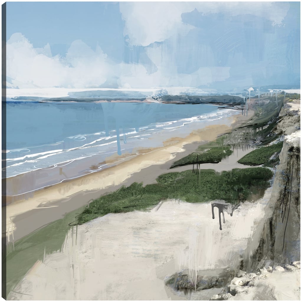 Coastal Morning By Studio Arts Canvas Art Print