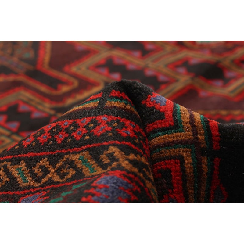 ECARPETGALLERY Hand-knotted Teimani Brown Wool Rug - 3'7 x 6'6
