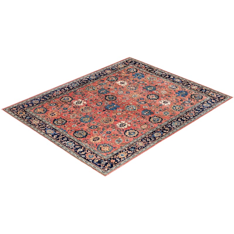 Serapi One-of-a-Kind Hand-Knotted Area Rug - Pink - 8' 2" x 10' 0"