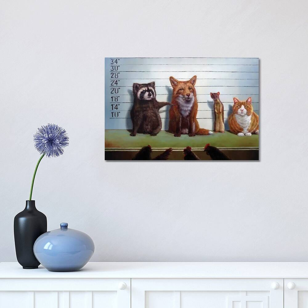 iCanvas "Usual Suspects" by Lucia Heffernan Canvas Print