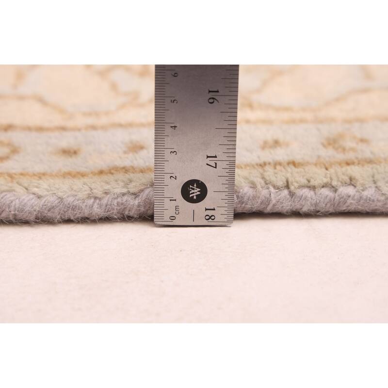 ECARPETGALLERY Hand-knotted Royal Oushak Light Blue Wool Rug - 4'1 x 6'0