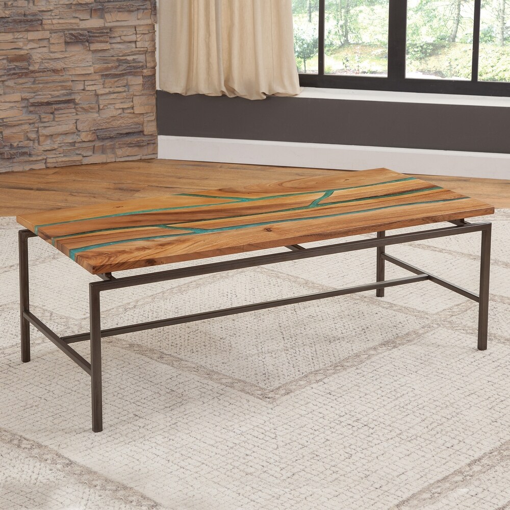Harper blvd carbon loft hot sale magie narrow coffee table bench
