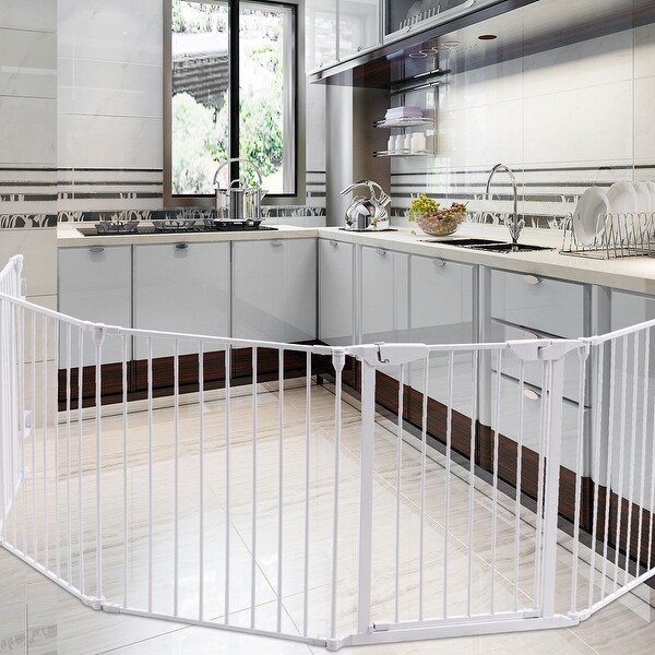 clear panel baby gate